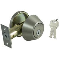 ProSource Keypad Lever Set, Grade 3, Satin Nickel, 2-3/8" to 2-3/4" Backset, KW1 Keyway