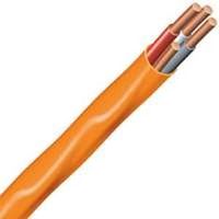 Romex NMB10/3 Pink Non-Metallic Cable, 10 AWG Wire, 3-Conductor, 25 ft L, Copper Conductor