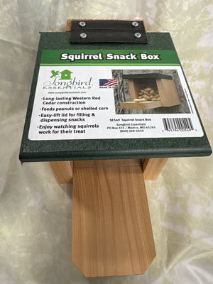 Squirrel Snack Box