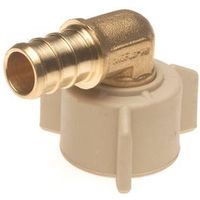Apollo 1/2" Brass Swivel Pipe Elbow, FPT, 90° Angle, 12 Pack (APXFAE1212)