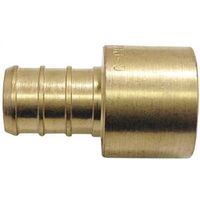Apollo Pipe Adapter, 3/4" PEX x Female Solder, Brass, 200 PSI Pressure
