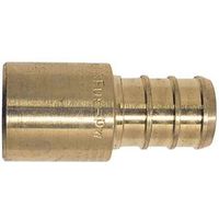 Apollo Pipe Adapter, 1/2" PEX x Male Solder, Brass, 200 PSI Pressure (APXMS1212)