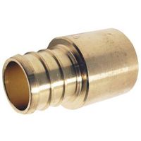 Apollo Pipe Adapter, 3/4" PEX x Male Solder, Brass, 200 PSI Pressure (APXMS3434)