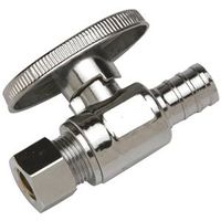 Valve Stop 1/2" Barb x 3/8" Compression