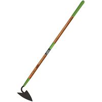 Ames Forged Warren Hoe, 7 In W Blade, 5-1/4 In L Blade, Hardwood Handle, 57-1/4 In OAL