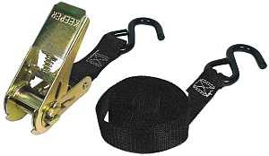 4PK 1x10 Ratchet Tie Downs (1.5 lbs)