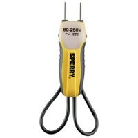 Sperry Instruments ET6102 Tester with Pocket Clip, 80 to 250 VAC/VDC, Neon Indicator Display