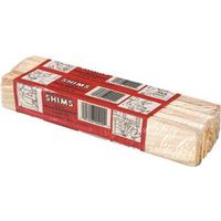 Nelson PSH Shim, 8" L x 1-3/8" W x 1/4" Thick, Pine Wood (Model PSH8/12/36/75)