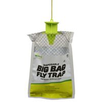 Rescue Big Bag BFTD-DB12 Fly Trap, Solid, Musty - Stackable Display