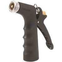 Gilmour Watering Nozzle, GHT, 2.5 to 5 GPM, Aluminum/Stainless Steel, Black MTL Nozzle