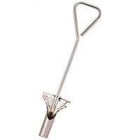 Landscapers Select 42013E3L Bulb Planter, 2-1/4 in Dia X 8 in H, Steel Head, Steel Handle, 38"