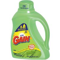 Gain 55861 Liquid Laundry Detergent, 50 Fl-Oz Bottle, Floral