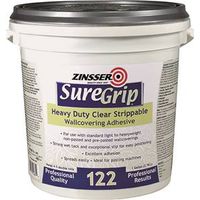 Zinsser Clear Wallcovering Adhesive, 1 Gallon (2881)