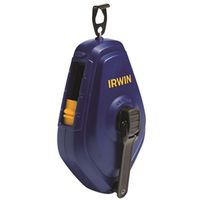 Irwin 1932874 Chalk Reel, 8 Oz Chalk Capacity, 100 Ft L Line, 3:1 Gear Ratio