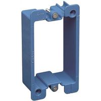 Carlon B1MGEXT-2 Box Extender, 3-1/4 in L, 2-1/4 in W, 1-Gang, PVC, Blue
