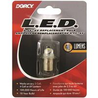 Dorcy 41-1644 Replacement Bulb, LED Lamp, 40 Lumens, 100,000 Hr Average Life 4.5-6.0V