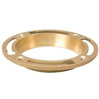 B&K Brass Closet Floor Flange for 3" and 4" SCH 40 (Model 152-001)