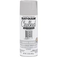 Chalked Aged Spray Paint