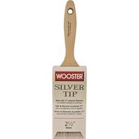 Wooster 5222-2-1/2 Paint Brush, 2-1/2 in W, 2-15/16 in L, Polyester Bristle, Varnish Handle