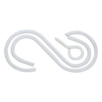 National Hardware V2665 Series N275-131 Extension Hook Kit, 3-1/2 in L, White