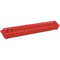 Little Giant 820 Poultry Feeder, 1.5 lb Capacity, 28 Compartment, Flip-Top Mounting, 20"