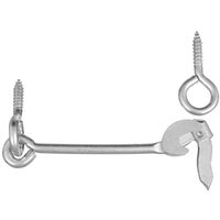 6" Zinc Gate Hook