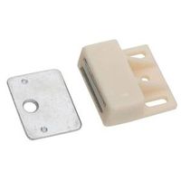 National Hardware V712 Series N149-823 Magnetic Catch, Nylon/Steel, White