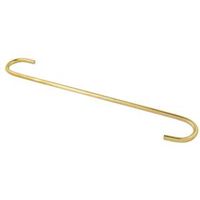 National Hardware V2668 Series N275-248 Extender S-Hook, 12 in L, Steel, Brass 12"BLK ANG PlantBrack