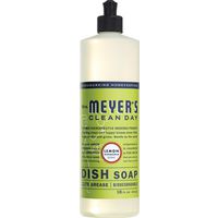 Mrs. Meyer's Dish Soap, 16 oz, Liquid, Citrus, White