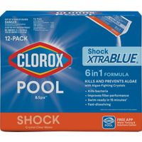 Clorox POOL & Spa Shock XtraBlue 1 lb Granular Chlorine
