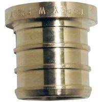 Apollo PEX Series Test Pipe Plug, 1/2 in, Barb, Brass (APXP125PK)
