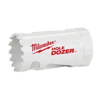 Milwaukee Hole Dozer Hole Saw, 1-5/8 in Dia, 5/8-18 Arbor, 6 TPI