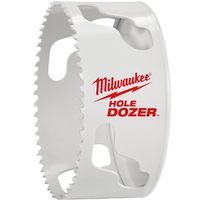 Milwaukee Hole Dozer 6 In Dia Hole Saw, 1-5/8 In D Cutting, 5/8-18 Arbor, Bi-Metal Cutting Edge