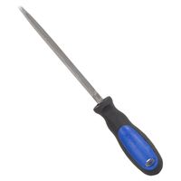 Vulcan JL-F008 File Taper, Triangle Profile, 3/8 in W Blade, Cushion-Grip Handle
