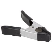 Vulcan JL27524 Heavy Duty Spring Clamp, 1 in Clamping, Steel/PVC, Chrome, Silver