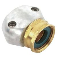 Gilmour 801014-1001 Hose Mender Coupler, Female, Zinc 5/8" 3/4" Fem Coupling