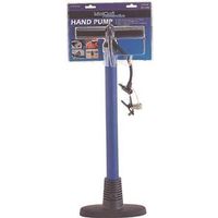 ProSource JL-HP013L Bicycle Hand Air Pump, 120 psi Max Pressure, Blue 18" Floor Bike Pump