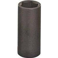 Vulcan MT6580171 Deep Impact Socket, 7/16 in Socket, 1/2 in Drive, Deep Drive, 6-Point, Chrome Molybdenum Steel