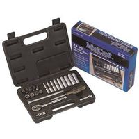 24-Piece 1/4" Drive Socket Set - Hand Mechanics Tools