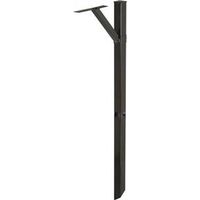 Gibraltar Mailboxes SDPK0000 Steel Mailbox Post Kit, 59.9 in H, Galvanized