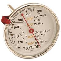 Taylor 5939N Meat Thermometer, 120 to 212°F, Analog Display, 5-1/2" Length