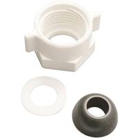 Plumb Pak Ballcock Coupling Nut with Cone Washer, 5/8 in, Plastic, 1 Count