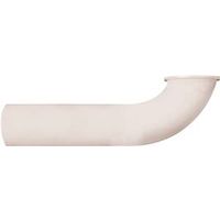 Plumb Pak PP66-15W Wall Tube, 1-1/4 In, 7 In L, Plastic, White