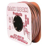 Make-2-Fit Screen Retainer Spline, 0.25 in D, 250 ft L, Vinyl, Gray, Round