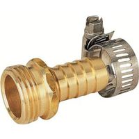 Landscapers Select GB958M3L Hose Coupling, 5/8 to 3/4 in, Male, Brass 5/8BRS Male Clincher