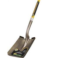Vulcan 34536 PCL-F Shovel, Fiberglass Handle, Crimped Collar, 48 in L Handle