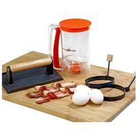 3-Piece Black Breakfast Kit