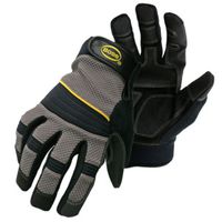 Boss 5200L Utility Gloves, Large, PVC Palm