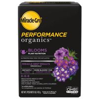 Miracle-Gro Performance Organics Plant Nutrition, 1 lb Box, Solid, 8-8-8 N-P-K Ratio