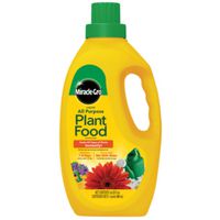 Miracle-Gro All-Purpose Plant Food, 32 oz, Liquid, 12-4-8 N-P-K Ratio